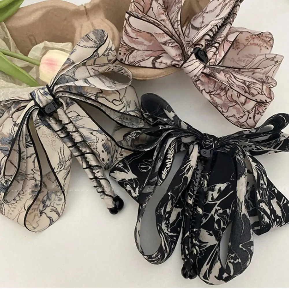 Ribbon Bow Banana Clip Elegant Bowknot Hair Clip Vertical Clip Korean Style Hairpin Women
Ribbon Bow Banana Clip Elegant Bowknot Hair Clip Vertical Clip Korean Style Hairpin Women