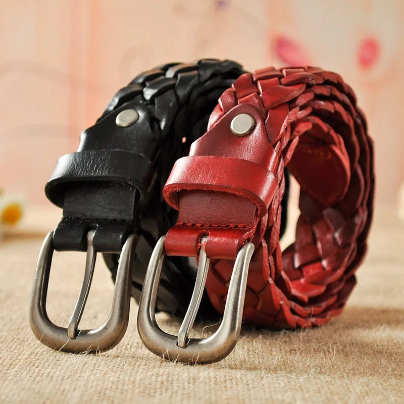 NEW Casual Knitted cowhide Belt Luxury Genuine Leather Western Style for Dress BL335
NEW Casual Knitted cowhide Belt Luxury Genuine Leather Western Style for Dress BL335