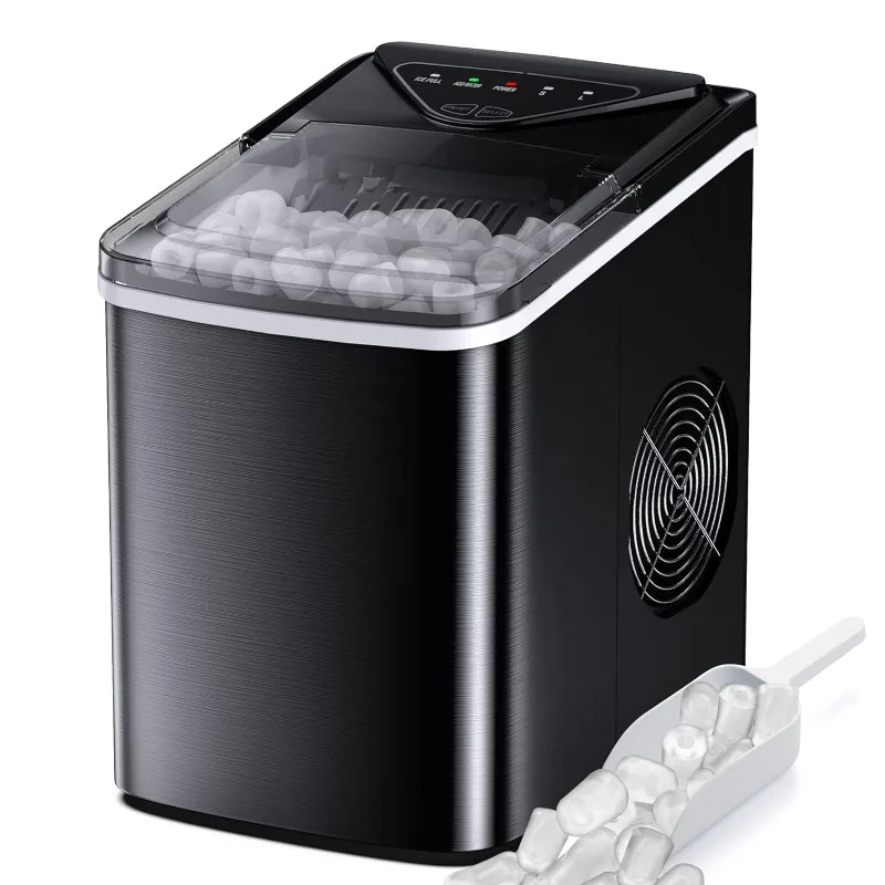 FZF Ice Makers Countertop, Self-Cleaning Function, Portable Electric Ice Cube Maker Machine, 9 Ice Ready in 6 Mins
FZF Ice Makers Countertop, Self-Cleaning Function, Portable Electric Ice Cube Maker Machine, 9 Ice Ready in 6 Mins