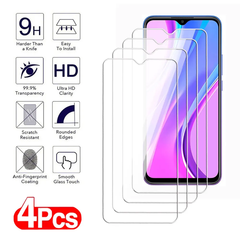 4 шт. прозрачное закаленное стекло для Xiaomi Redmi Note 9 10 Pro Max 9T 10T защита для экрана Redmi 9A 9C 10A 10C защитная пленка
4 шт. прозрачное закаленное стекло для Xiaomi Redmi Note 9 10 Pro Max 9T 10T защита для экрана Redmi 9A 9C 10A 10C защитная пленка