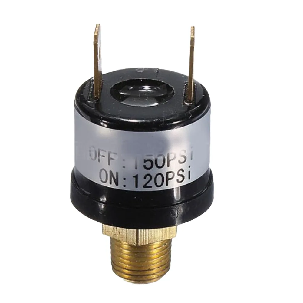 Air Compressor Pressure Control Switch 70-100PSI 170-200PSI Valve Heavy Duty 12V 3.5A 1/4 Inch Thread Air Compressor Parts
Air Compressor Pressure Control Switch 70-100PSI 170-200PSI Valve Heavy Duty 12V 3.5A 1/4 Inch Thread Air Compressor Parts