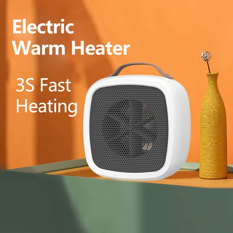 Portable Electric Warm Heater Fan with Detachable & Reusable Hand Warmer Tip Over & Overheat Protection for Home and Office
Portable Electric Warm Heater Fan with Detachable & Reusable Hand Warmer Tip Over & Overheat Protection for Home and Office
