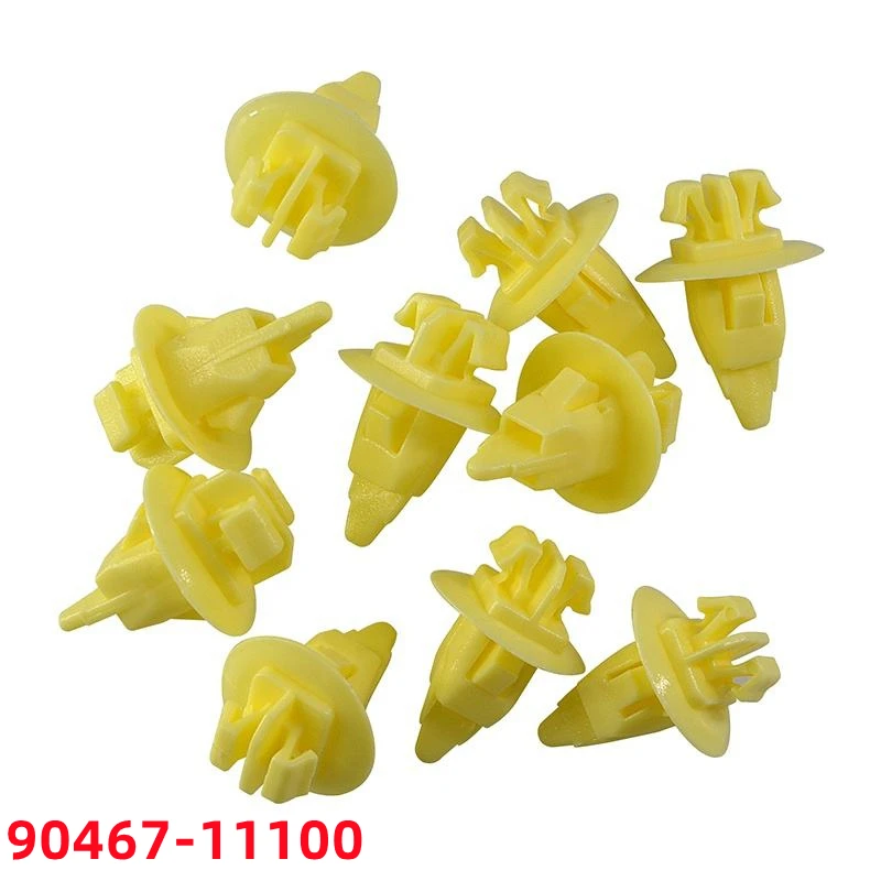 XIEAILI 100Pcs Push Type Automobile Plastic Fastener Car Door Panel Clip Plastic Auto Rivets 90467-11100 9046711100 D132
XIEAILI 100Pcs Push Type Automobile Plastic Fastener Car Door Panel Clip Plastic Auto Rivets 90467-11100 9046711100 D132