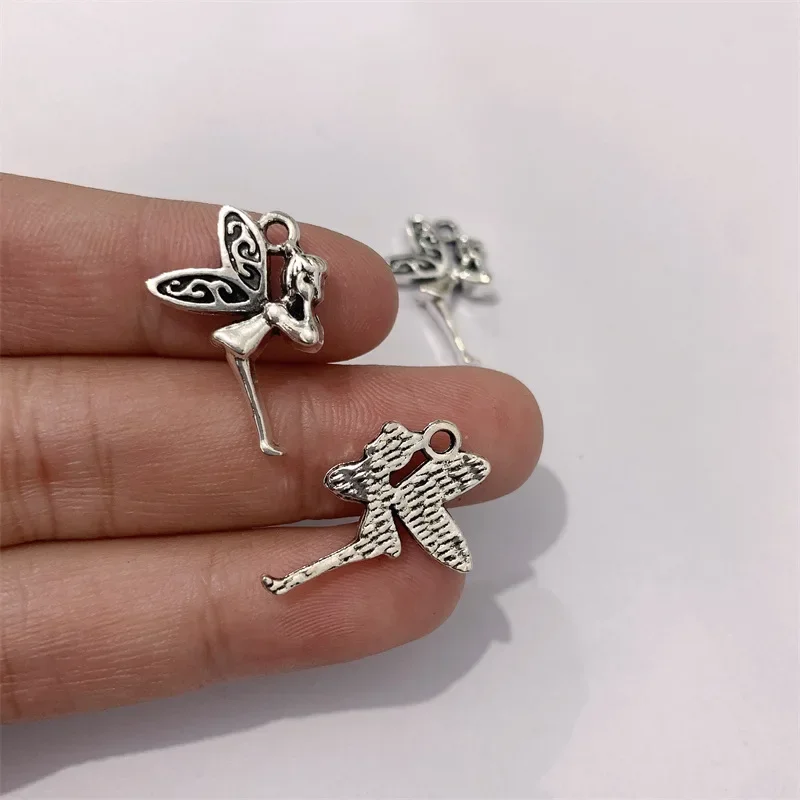 10pcs 19x21mm Alloy Cute Spirit Pendant Charms Necklace Bracelet Earring DIY for Jewelry Making Accessories Supplies
10pcs 19x21mm Alloy Cute Spirit Pendant Charms Necklace Bracelet Earring DIY for Jewelry Making Accessories Supplies