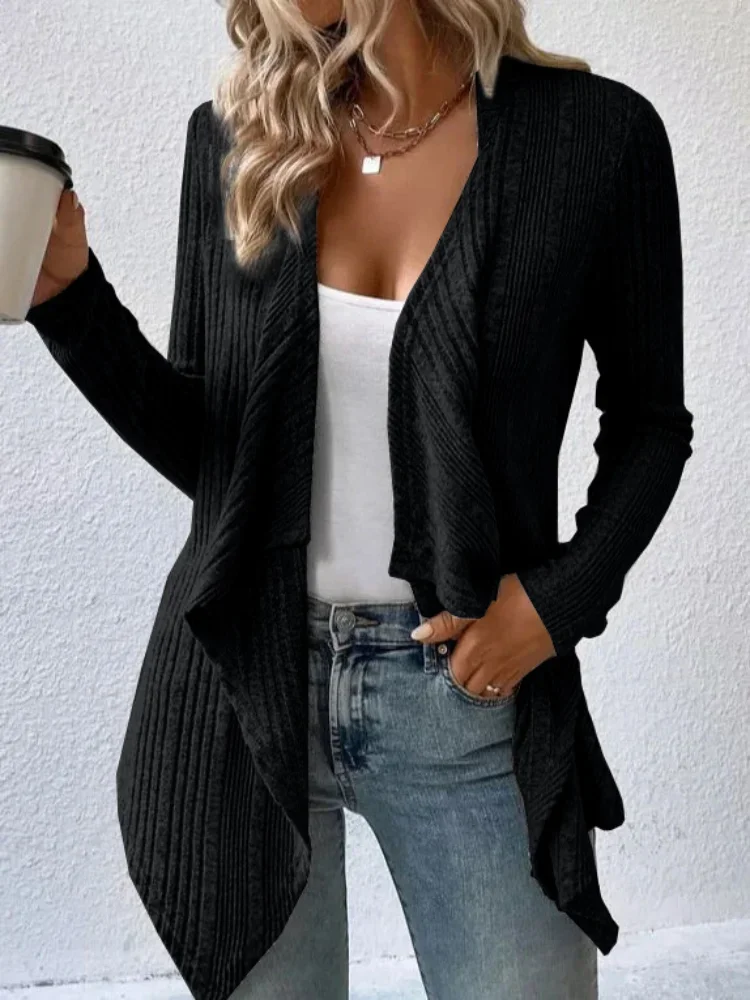 Womens Knitted Sweater Autumn Winter Long Sleeve Cardigan Tops Casual Fashion Solid Color Sweaters Female
Womens Knitted Sweater Autumn Winter Long Sleeve Cardigan Tops Casual Fashion Solid Color Sweaters Female
