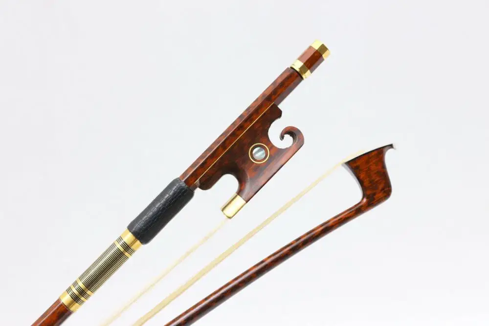 Yinfente Violin Bow 4/4 Snakewood Straight Pretty inlay AAA Bow Hair #S12
Yinfente Violin Bow 4/4 Snakewood Straight Pretty inlay AAA Bow Hair #S12