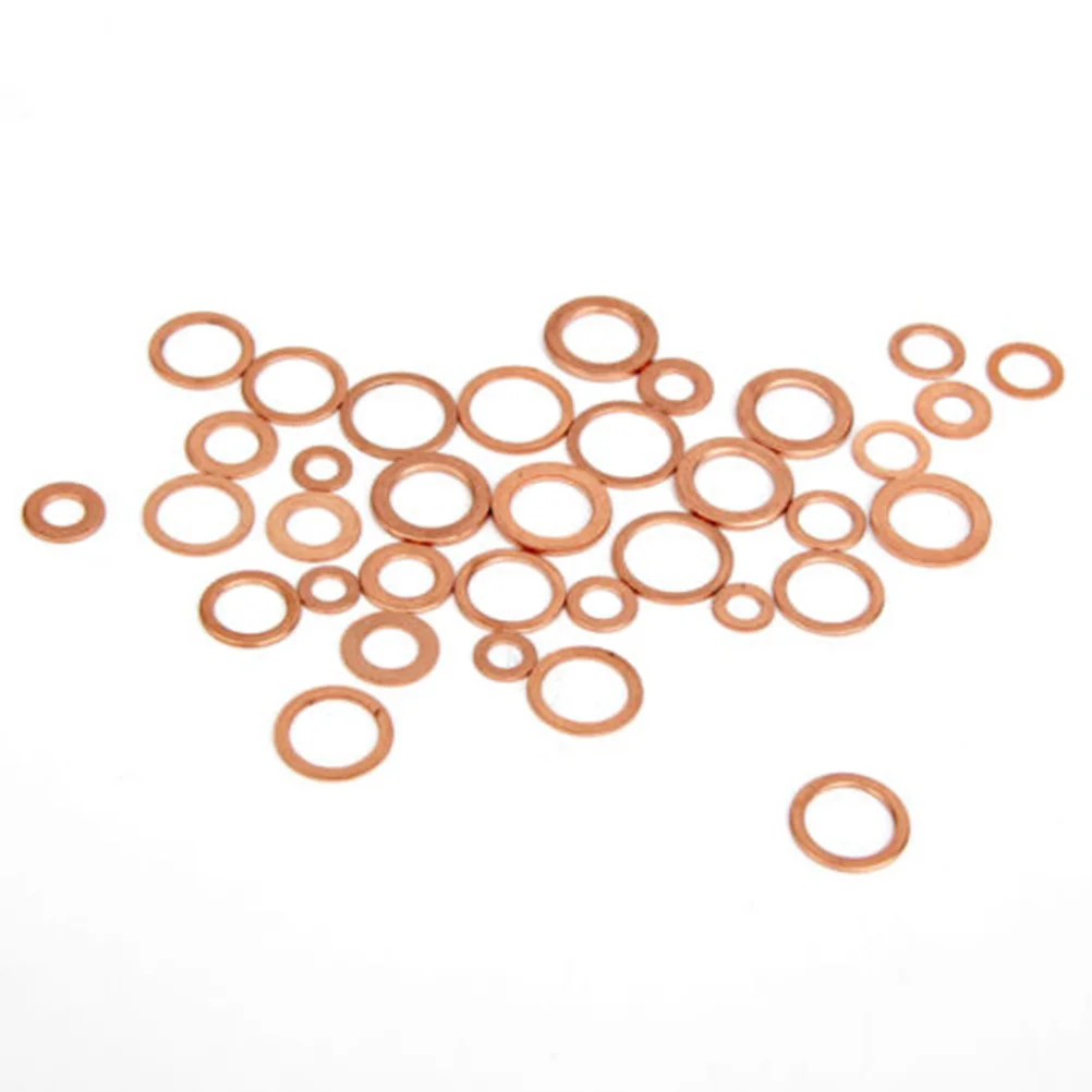 300PCS Copper Rings Assortment Sealing Rings Copper Washers Size M5 to M20
300PCS Copper Rings Assortment Sealing Rings Copper Washers Size M5 to M20