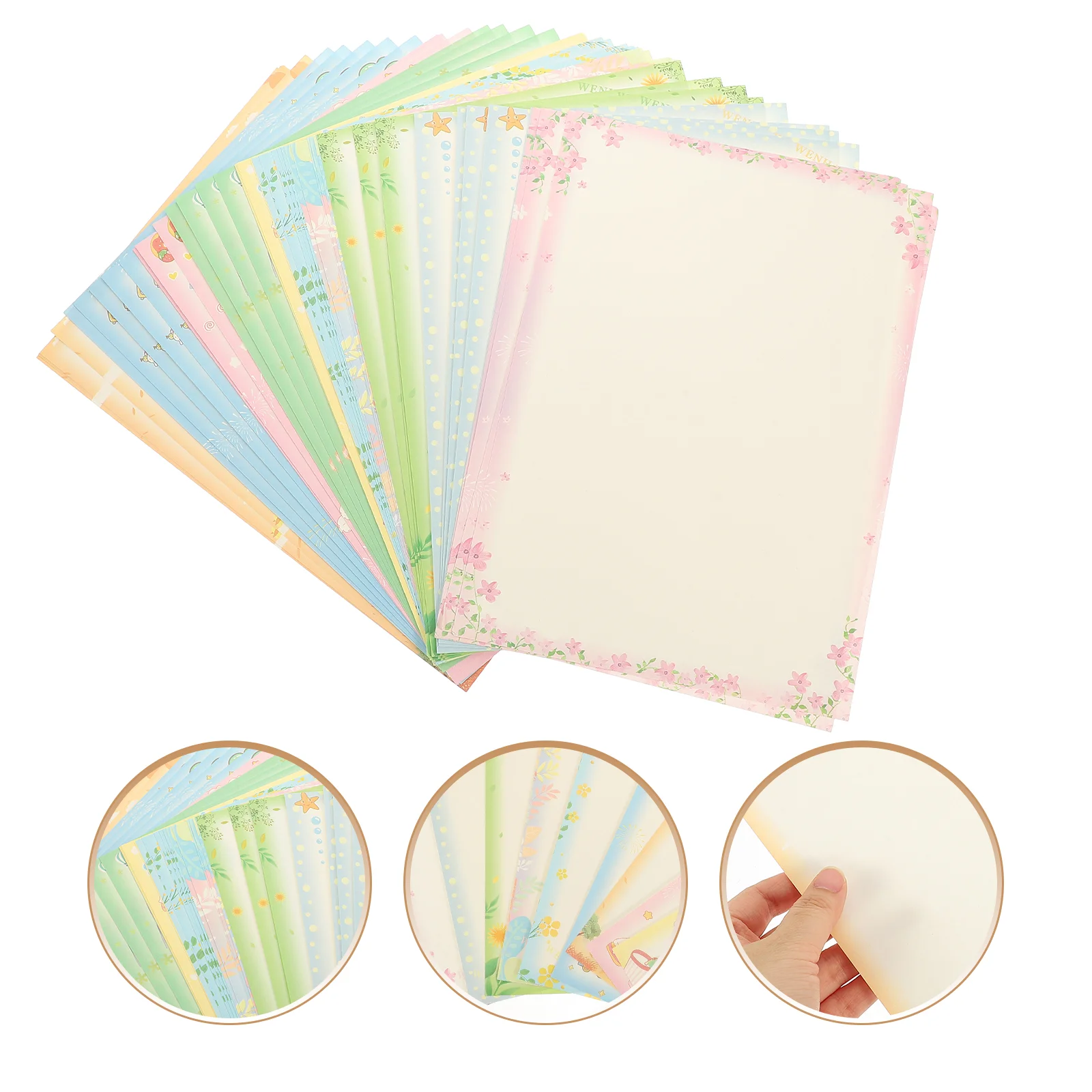 50 Sheets Decorate Folding Paper A4 Lace Computer Color Copy Painting Printing 1 Pack (50pcs) Tab Dividers Pastel DIY
50 Sheets Decorate Folding Paper A4 Lace Computer Color Copy Painting Printing 1 Pack (50pcs) Tab Dividers Pastel DIY
