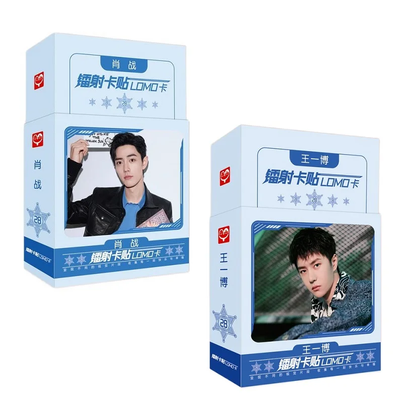 28 Pcs/Set Xiao Zhan,Wang Yibo Star Laser Card Sticker LOMO Card The Untamed Mini Greeting Cards Message Card Gift
28 Pcs/Set Xiao Zhan,Wang Yibo Star Laser Card Sticker LOMO Card The Untamed Mini Greeting Cards Message Card Gift