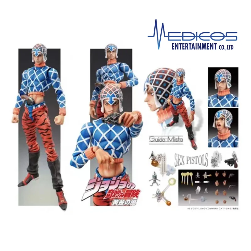 In Stock 100% Original Medicos JoJo's Bizarre Adventure Super Action Statue Guido Mista SP Model Anime Figures Toys
In Stock 100% Original Medicos JoJo's Bizarre Adventure Super Action Statue Guido Mista SP Model Anime Figures Toys