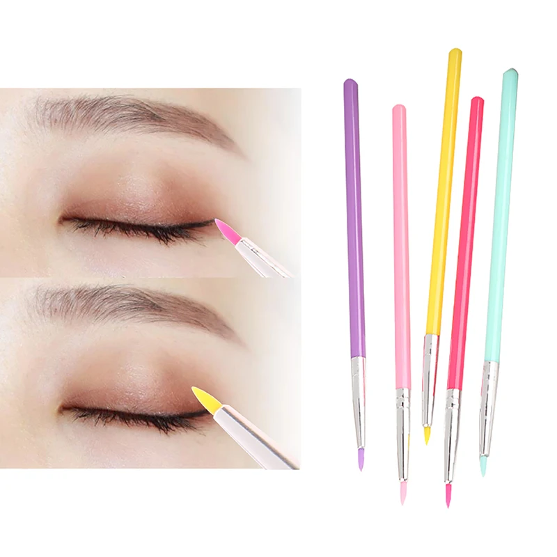 Silicone Concealer Brush Eye Makeup Assist Brush Eyeliner Brush Eye Shadow Eyebrow Details Nail Painting Tools Nail Art Brush
Silicone Concealer Brush Eye Makeup Assist Brush Eyeliner Brush Eye Shadow Eyebrow Details Nail Painting Tools Nail Art Brush