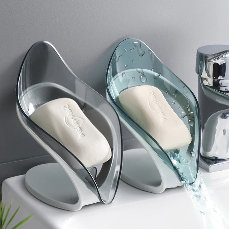 Creative Leaf Shape Bathroom Soap Holder Punch-Free Suction Cup Drain Storage Box Bathroom Shower Soap Holder Box Home Supplies
Creative Leaf Shape Bathroom Soap Holder Punch-Free Suction Cup Drain Storage Box Bathroom Shower Soap Holder Box Home Supplies