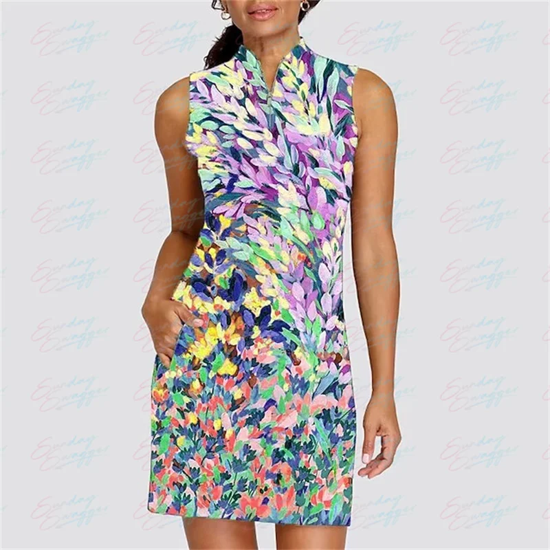 Women's Golf Dress Fashion Fitness Sports Comfortable Quick Drying Sleeveless Dress Casual Outdoor Running Sportswear
Women's Golf Dress Fashion Fitness Sports Comfortable Quick Drying Sleeveless Dress Casual Outdoor Running Sportswear