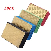 4Pcs Diamond Polishing Hand Pads For Granite Marble Glass Grinding High Elasticity Polishing Grinding Block 60# 100# 200# 400#
4Pcs Diamond Polishing Hand Pads For Granite Marble Glass Grinding High Elasticity Polishing Grinding Block 60# 100# 200# 400#