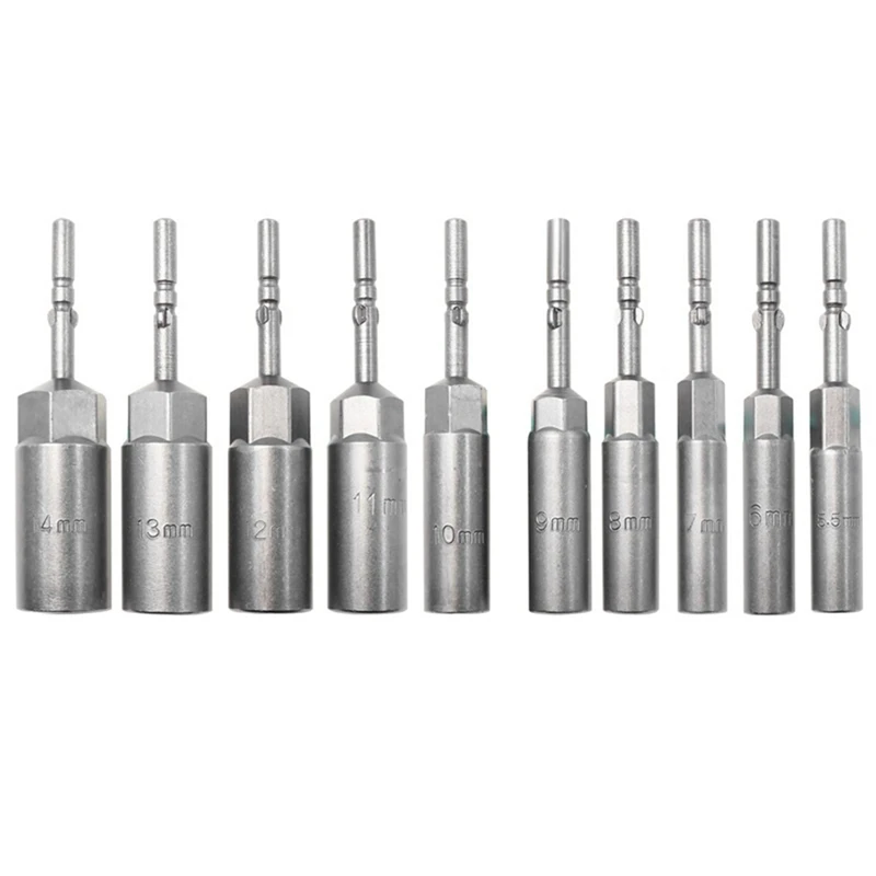 10 шт., Шестигранная головка для электрической отвертки, диаметр 6 мм
10 шт., Шестигранная головка для электрической отвертки, диаметр 6 мм