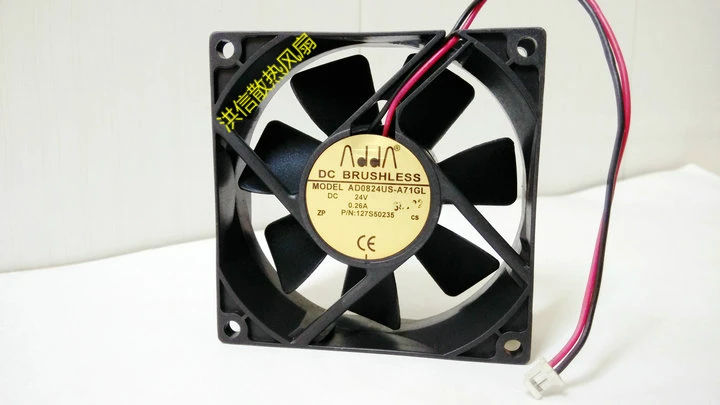 Freight free original ADDA 8025 AD0824US-A71GL DC24V 0.26A 8CM converter cooling fan
Freight free original ADDA 8025 AD0824US-A71GL DC24V 0.26A 8CM converter cooling fan