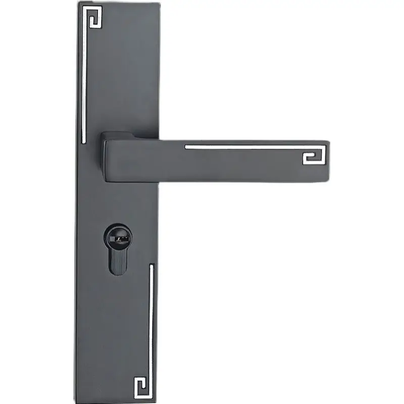 Бесшумный замок из алюминиевого сплава для двери в спальню, универсальный деревянный дверной замок, домашний Внутренний дверной замок 
Бесшумный замок из алюминиевого сплава для двери в спальню, универсальный деревянный дверной замок, домашний Внутренний дверной замок