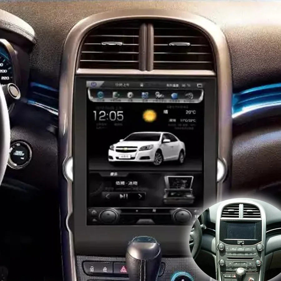 Stereo Car Stereo Carplay For Chevrolet Chevy Malibu 2012-2015 Android Auto 128G 12.1" Tesla Style Car GPS Navigation DVD Radio
Stereo Car Stereo Carplay For Chevrolet Chevy Malibu 2012-2015 Android Auto 128G 12.1" Tesla Style Car GPS Navigation DVD Radio