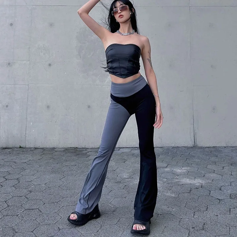 Autumn New Colored Flare Pants Extended Elastic Mid Waist European and American Wrap Hip Personalized Thin Yoga Pants
Autumn New Colored Flare Pants Extended Elastic Mid Waist European and American Wrap Hip Personalized Thin Yoga Pants