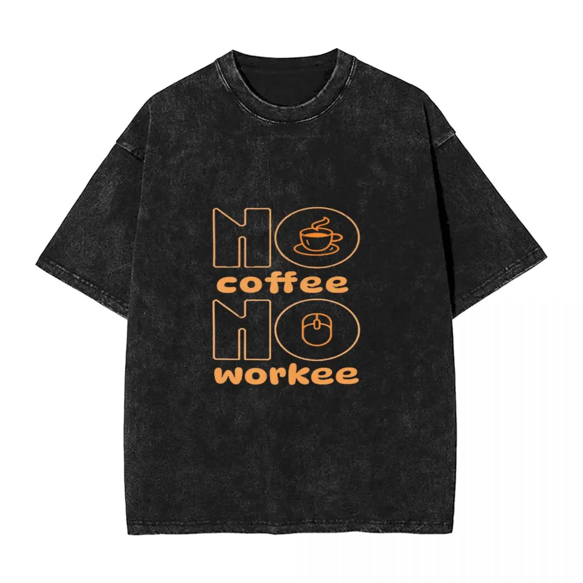 Летняя Классическая футболка Y2K с принтом No Coffee No Workee, забавные свободные модные футболки для мужчин, футболки с рисунком
Летняя Классическая футболка Y2K с принтом No Coffee No Workee, забавные свободные модные футболки для мужчин, футболки с рисунком