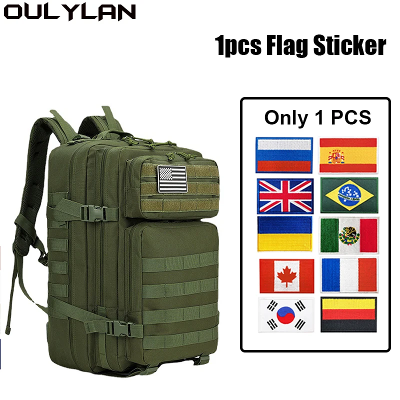 Oulylan Camping Hunting Backpack Men Women Military Tactical Rucksack 3P Army Molle Assault 30L/45L Waterproof Travel Hiking Bag
Oulylan Camping Hunting Backpack Men Women Military Tactical Rucksack 3P Army Molle Assault 30L/45L Waterproof Travel Hiking Bag