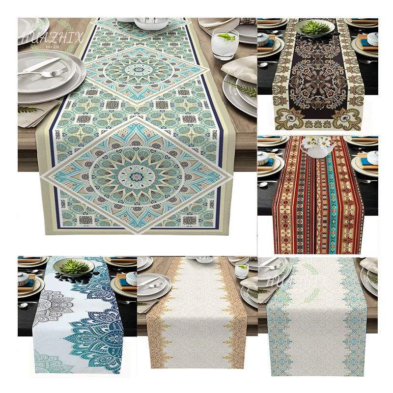 Boho Mandala Printing Table Runner For Party Anti-stain Rectangular Tablecloth Prints Patterns Wedding Decoration Aesthetics
Boho Mandala Printing Table Runner For Party Anti-stain Rectangular Tablecloth Prints Patterns Wedding Decoration Aesthetics