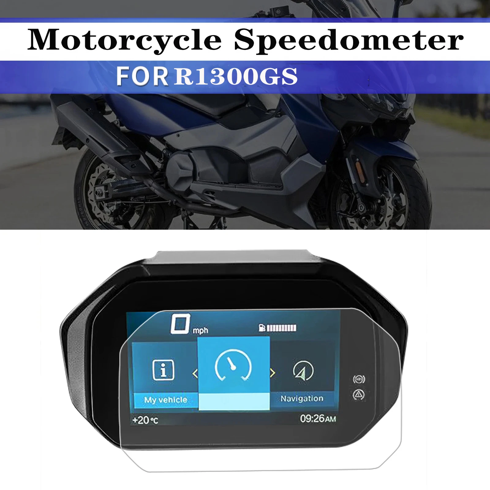 Для BMW R1300GS R 1300 GS R1300 GS 2023-2024 мотоциклетный Спидометр кластер для приборной панели Защита от царапин пленка защита для экрана 
Для BMW R1300GS R 1300 GS R1300 GS 2023-2024 мотоциклетный Спидометр кластер для приборной панели Защита от царапин пленка защита для экрана