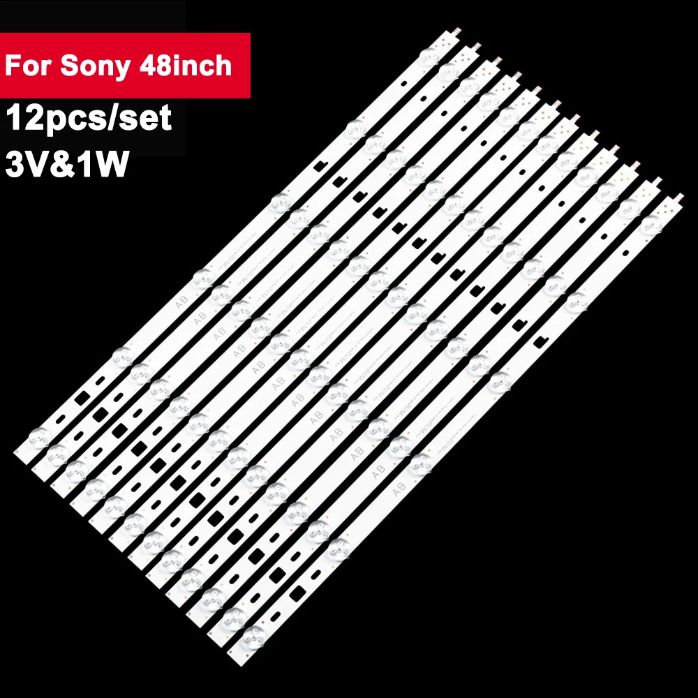 12Pcs/Set 476mm TV LED Backlight For Sony 48R DIRECT 48 A 3228 6LEDS REV1.0 140404 480DND01 KDL-48W600B KDL-48R480B KDL-48R470B
12Pcs/Set 476mm TV LED Backlight For Sony 48R DIRECT 48 A 3228 6LEDS REV1.0 140404 480DND01 KDL-48W600B KDL-48R480B KDL-48R470B