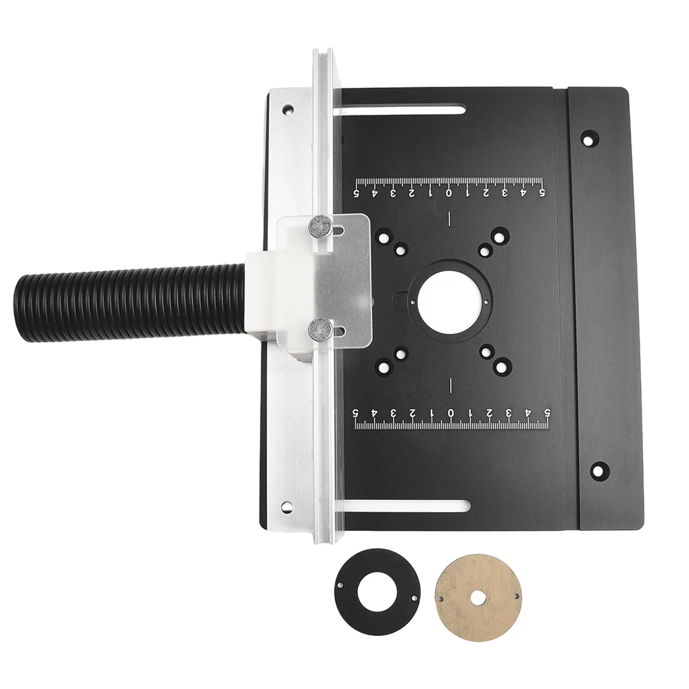Aluminium Router Table Insert Plate Milling Flip Board Backrest W/ Sliding Track Fence 240*200mm For Woodworking Carpentry Tool
Aluminium Router Table Insert Plate Milling Flip Board Backrest W/ Sliding Track Fence 240*200mm For Woodworking Carpentry Tool