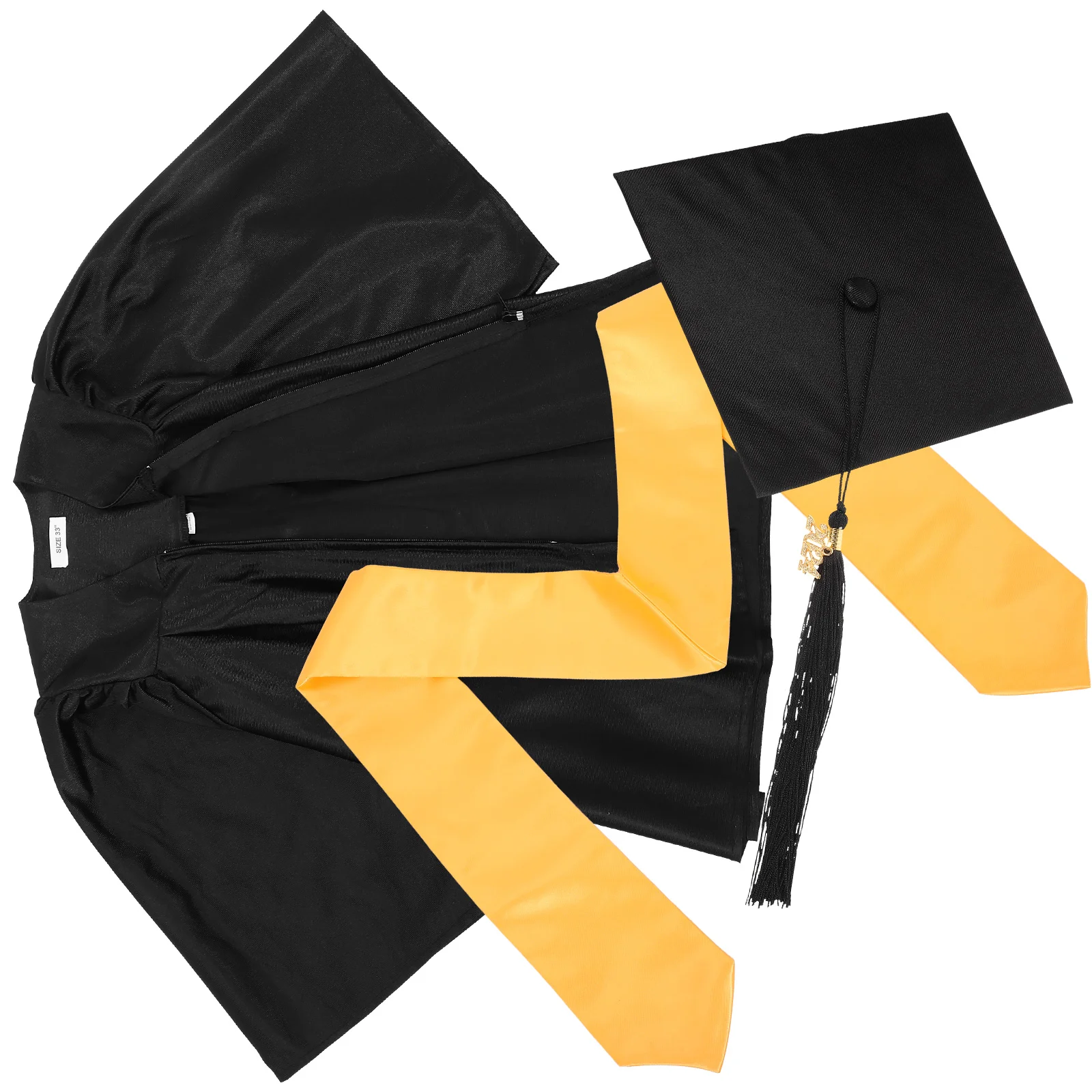 

Платье на выпускной костюм, одежда, платья для детей, шаль, кепка и Кепки из 2024 полиэстера для начальной школы, пояс