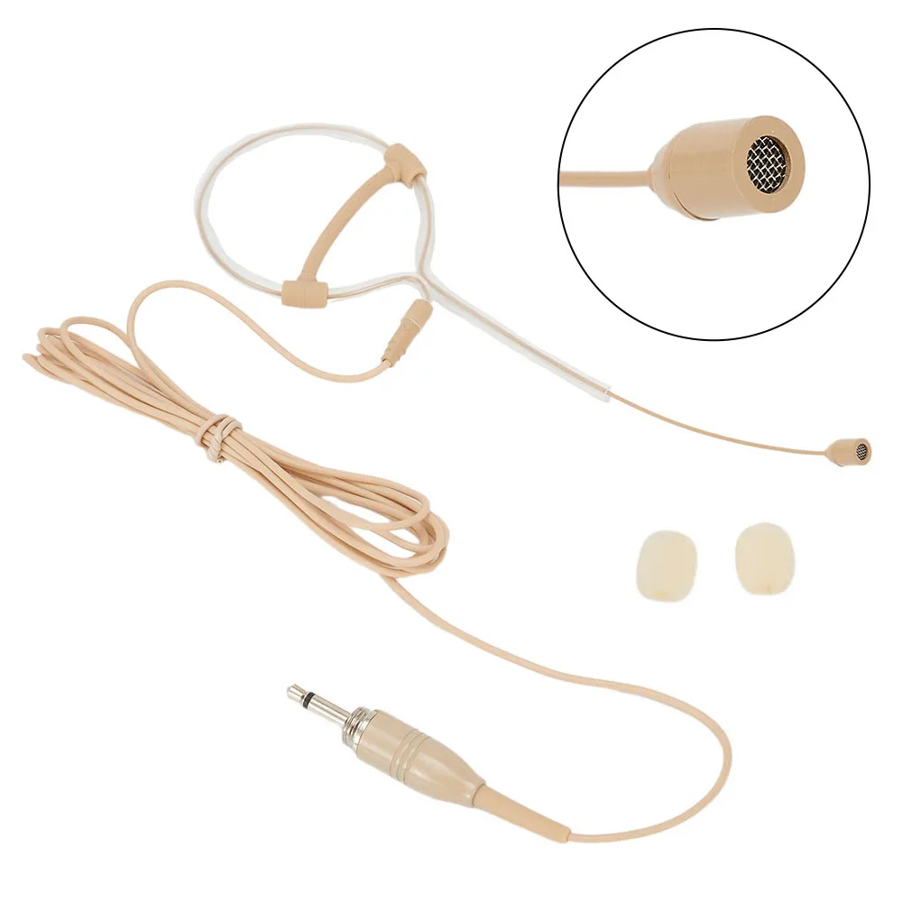 Durable Headset Microphone 3 Pin 4 Pin Plug Clear Sound Earhook Hand-free Head Worn Headworn Mic Replace Replacement
Durable Headset Microphone 3 Pin 4 Pin Plug Clear Sound Earhook Hand-free Head Worn Headworn Mic Replace Replacement