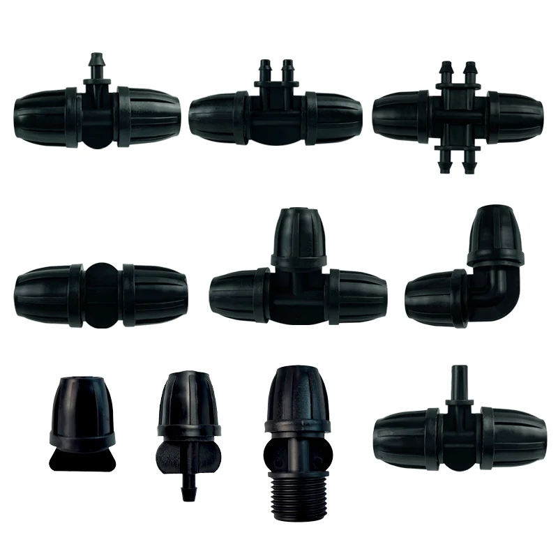 5 Pcs Hose Connector Tee Water Elbow End Plug For 8/11MM Pipe With 4/7 MM Barbed Reducing Cross Connector
5 Pcs Hose Connector Tee Water Elbow End Plug For 8/11MM Pipe With 4/7 MM Barbed Reducing Cross Connector
