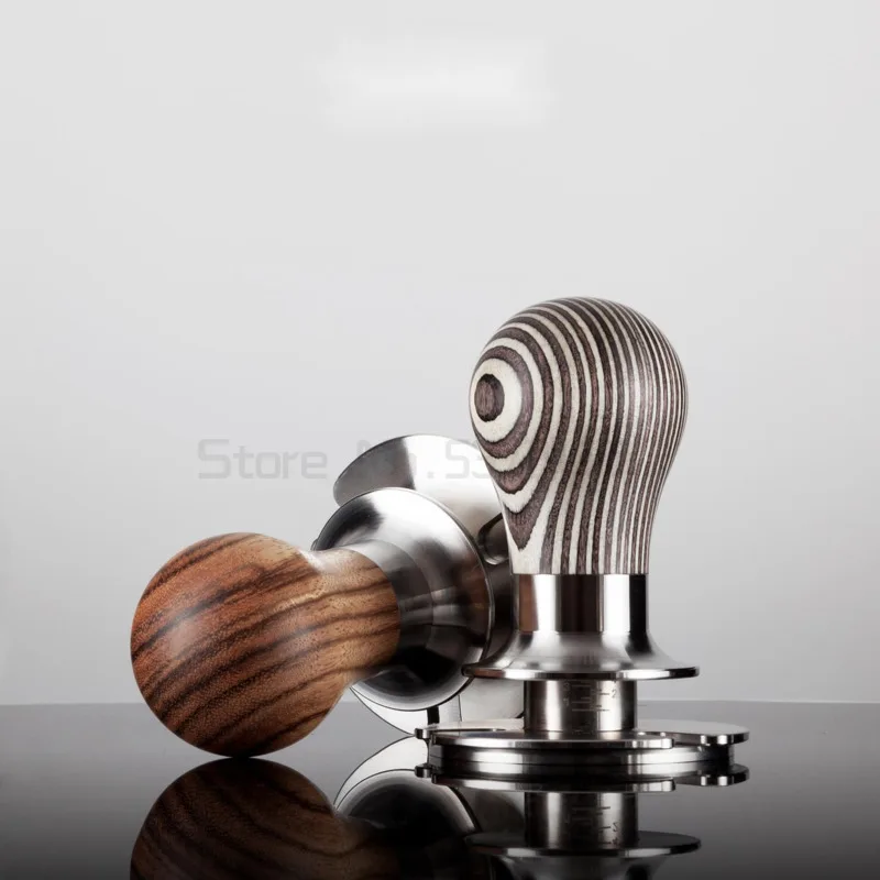 Adjustable Constant Pressure Coffee Tamper Barista Stainless Steel/Wooden Handle Fixed Force Powder Hammer Coffee Tool 
Adjustable Constant Pressure Coffee Tamper Barista Stainless Steel/Wooden Handle Fixed Force Powder Hammer Coffee Tool