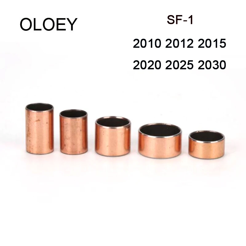 SF-1 2010 2012 2015 2020 2025 2030 SF1 SF1- SF Self Lubricating Composite Bearing Bushing Sleeve Oil free Sliding
SF-1 2010 2012 2015 2020 2025 2030 SF1 SF1- SF Self Lubricating Composite Bearing Bushing Sleeve Oil free Sliding