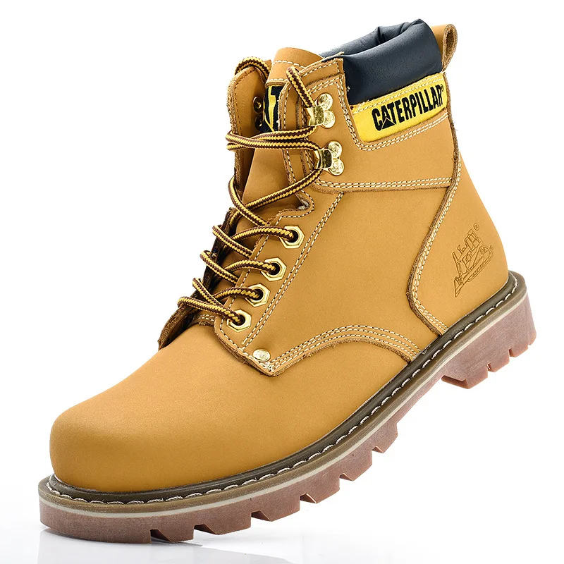 Autumn Winter Fashion Yellow Couple Ankle Boots Men Comfortable Warm Work Boots Men Leather Boots Outdoor Motorcycle Boots Men
Autumn Winter Fashion Yellow Couple Ankle Boots Men Comfortable Warm Work Boots Men Leather Boots Outdoor Motorcycle Boots Men