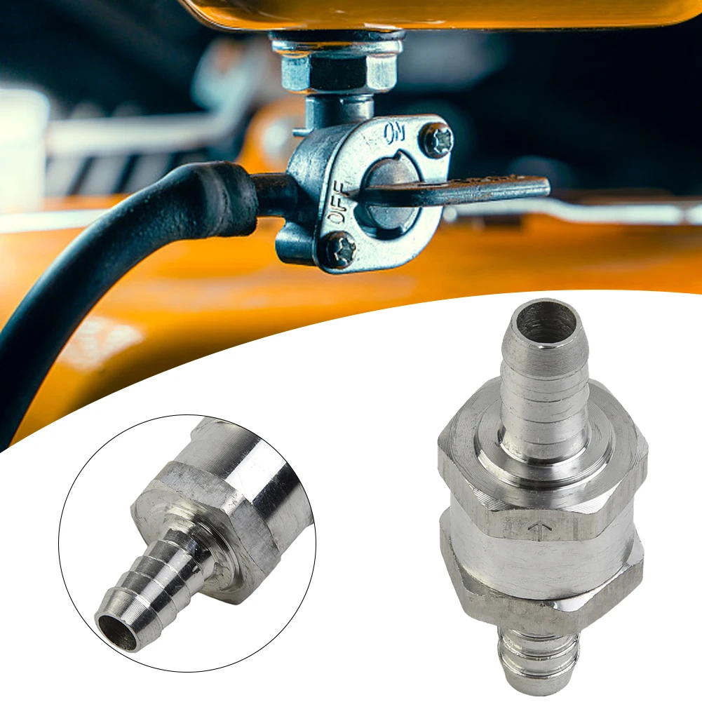 One-way Valve Aluminum Alloy Fuel One-way Check Valve One-way Mounting Carburetor Fuel Check Valve 6/8/10/12mm 4 Size
One-way Valve Aluminum Alloy Fuel One-way Check Valve One-way Mounting Carburetor Fuel Check Valve 6/8/10/12mm 4 Size