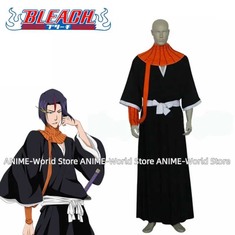 

Anime Bleach Cosplay Bleach Ayasegawa Yumichika Cosplay Men's Best costume for Halloween/Cosplay party Freeshipping