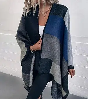 Casual Cloak Shawl Knitted Cardigan 2023 Autumn and Winter Fashion Elegant Coat Outerwear Female Tops Female Clothing Outfits
Casual Cloak Shawl Knitted Cardigan 2023 Autumn and Winter Fashion Elegant Coat Outerwear Female Tops Female Clothing Outfits