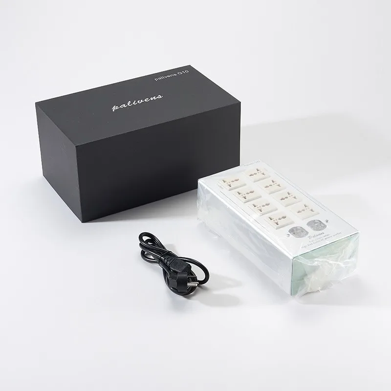 HiFi Audio Noise AC Power Filter Power Conditioner Power Purifier Surge Protection with US Outlets Power Strip
HiFi Audio Noise AC Power Filter Power Conditioner Power Purifier Surge Protection with US Outlets Power Strip