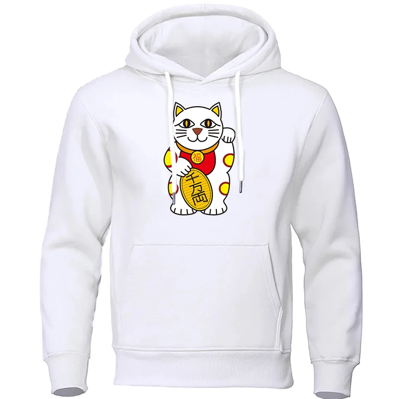 Japanese Cartoon Lucky Cat Hoodies Cool Pullover Hooded Sweatshirt Mens Long Sleeve Clothing Women Casual Loose Tops
Japanese Cartoon Lucky Cat Hoodies Cool Pullover Hooded Sweatshirt Mens Long Sleeve Clothing Women Casual Loose Tops