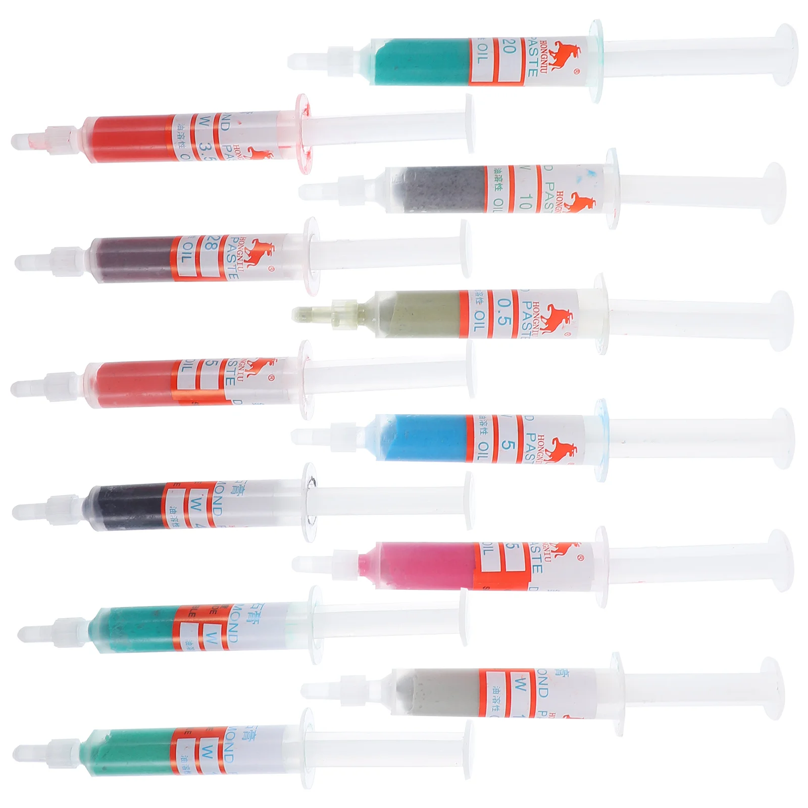 12pcs Polishing Lapping Paste Lapping Paste Diamond Lapping Paste for Steel Metal Mirror Jewellery Gemstone
12pcs Polishing Lapping Paste Lapping Paste Diamond Lapping Paste for Steel Metal Mirror Jewellery Gemstone
