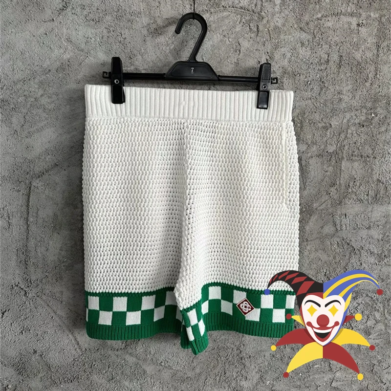 Green Grid Casablanca Jacquard Woolen Shorts Men Women 2023ss Patchwork Drawstring Breeches
Green Grid Casablanca Jacquard Woolen Shorts Men Women 2023ss Patchwork Drawstring Breeches