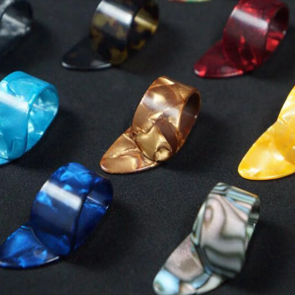 Durable High Quality Hot New Practical Thumb Pick Retro Musical Part Random Color Set Spare 4Pcs Bass Celluloid
Durable High Quality Hot New Practical Thumb Pick Retro Musical Part Random Color Set Spare 4Pcs Bass Celluloid