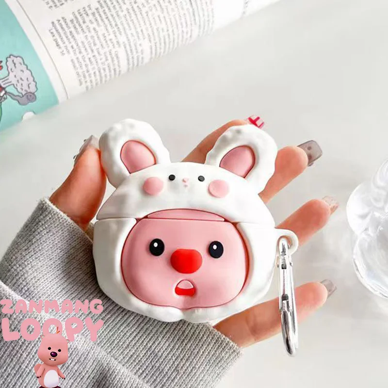 Симпатичные занманг Loopy Airpods Caes Kawaii аниме Beaver Airpod 1 2 3 Мультяшные креативные мягкие наушники Apple силикагелевая коробка подарки для девочек
Симпатичные занманг Loopy Airpods Caes Kawaii аниме Beaver Airpod 1 2 3 Мультяшные креативные мягкие наушники Apple силикагелевая коробка подарки для девочек
