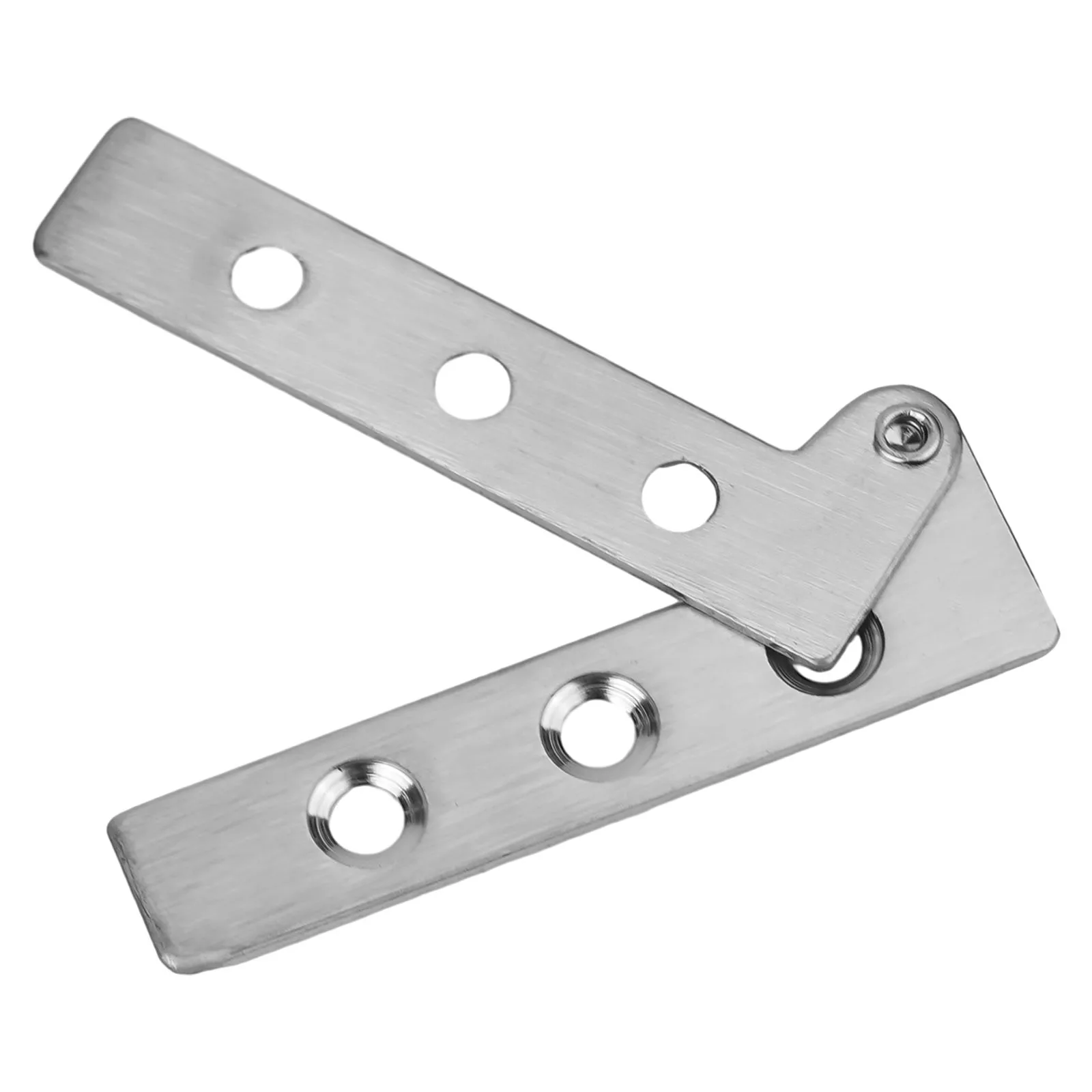 

Sturdy Silver Tone Rotating Door Pivot Hinge Durable Stainless Steel Material Ideal for Invisible Door Hinges Ensures Privacy