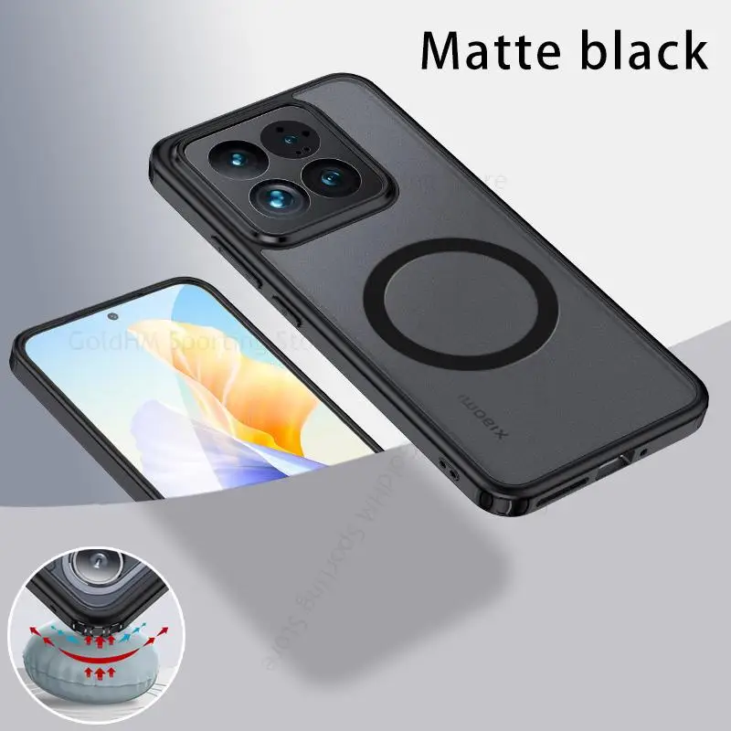 Funda For Xiaomi 14 Pro For Magsafe Magnetic Acrylic Matte Case For Mi 13 Ultra 14 13 Pro Capa Wireless Charging Magsafing Cover
Funda For Xiaomi 14 Pro For Magsafe Magnetic Acrylic Matte Case For Mi 13 Ultra 14 13 Pro Capa Wireless Charging Magsafing Cover