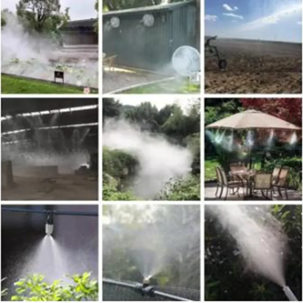20M Cooling Spray System Garden Watering Automatic Watering Device Nozzles Kit For Gardening Balcony Patio Humidification
20M Cooling Spray System Garden Watering Automatic Watering Device Nozzles Kit For Gardening Balcony Patio Humidification