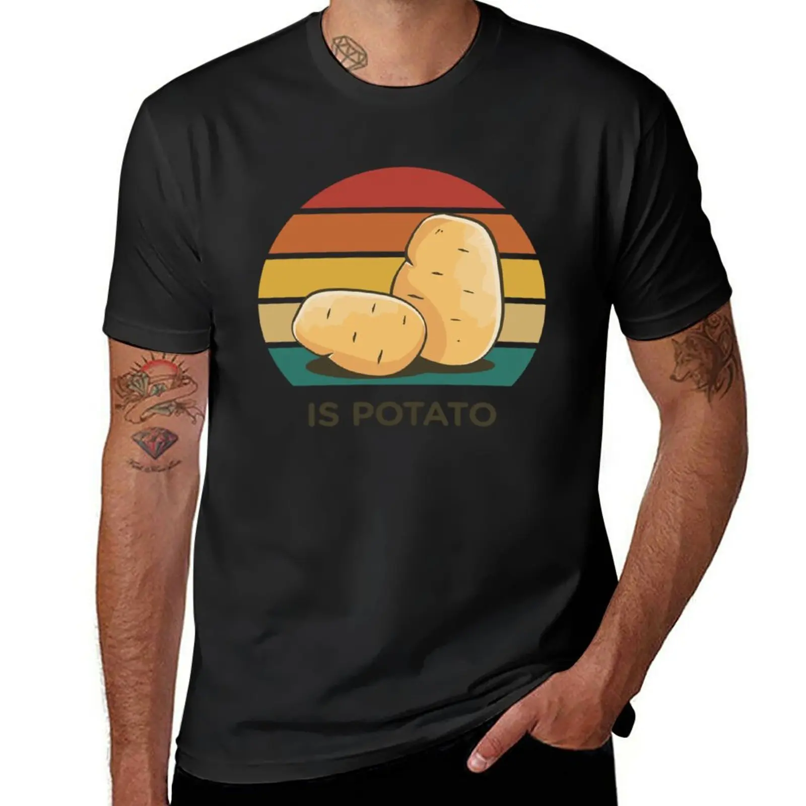 New is potato T-Shirt quick drying t-shirt hippie clothes kawaii clothes mens t shirts casual stylish
New is potato T-Shirt quick drying t-shirt hippie clothes kawaii clothes mens t shirts casual stylish