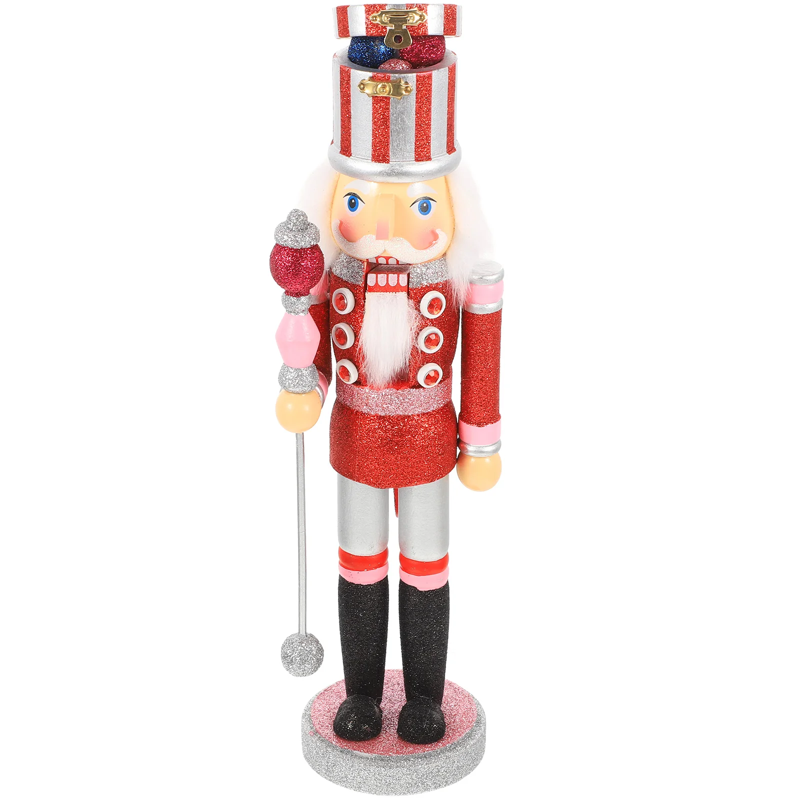 Wooden Nutcracker Puppet Decoration Xmas Soldier Figurine Wooden Nutcracker Desktop Decoration Xmas Nutcracker Statue
Wooden Nutcracker Puppet Decoration Xmas Soldier Figurine Wooden Nutcracker Desktop Decoration Xmas Nutcracker Statue