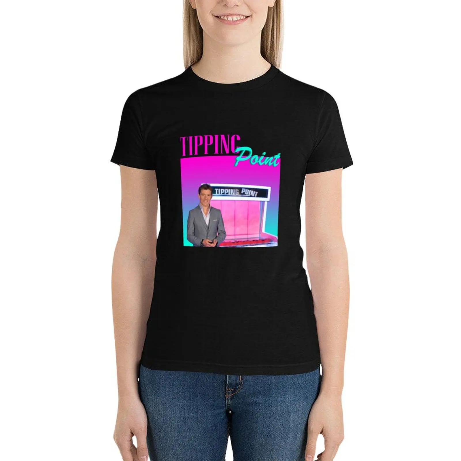 Tipping Point SS18 T-Shirt female plus size tops workout shirts for Women loose fit
Tipping Point SS18 T-Shirt female plus size tops workout shirts for Women loose fit